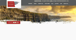 Desktop Screenshot of cliffsofmoherhotel.com